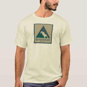 T-shirt Parc national de Northumberland Rustique