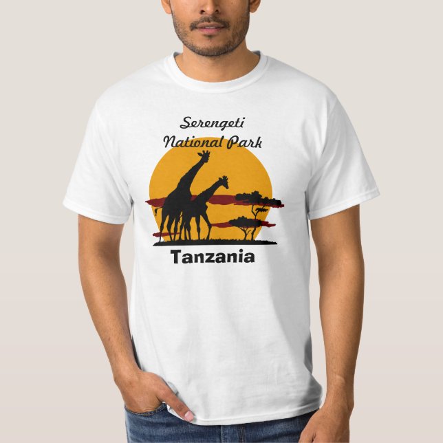 T-shirt Parc national de Serengeti (Devant)