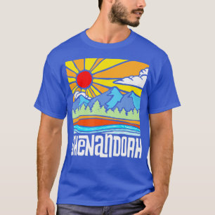 T-shirt Parc national de Shenandoah Montagne de la nature