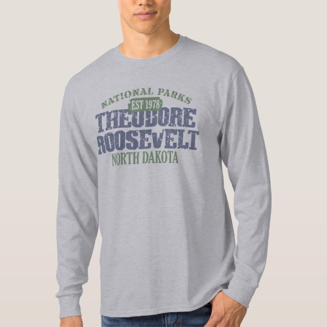 T-shirt Parc national de Theodore Roosevelt (Devant)