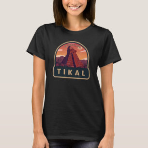 T-shirt Parc national de Tikal Guatemala Vintage