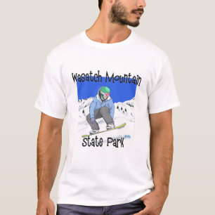 T-shirt Parc national de Wasatch Mountain