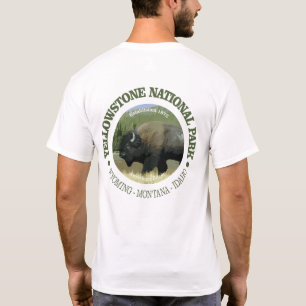 T-shirt Parc national de Yellowstone (bison)
