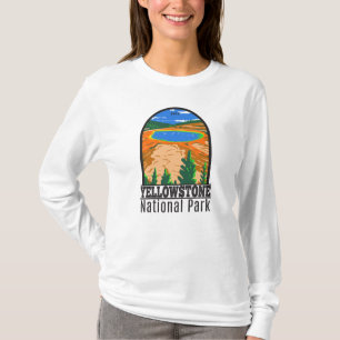 T-shirt Parc national de Yellowstone Grand Prismatic Sprin