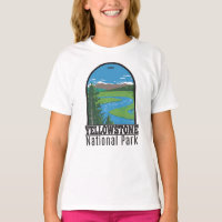 Parc national de Yellowstone Hayden Valley Vintage