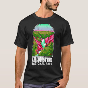 T-shirt Parc national de Yellowstone Montana Hommes Femmes