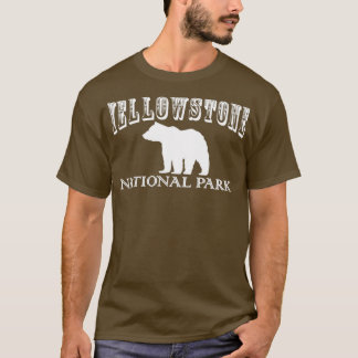 T-shirt Parc national de Yellowstone Musique de Yellowston