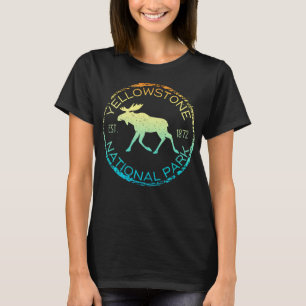 T-shirt Parc national de Yellowstone Randonnée par l'orign
