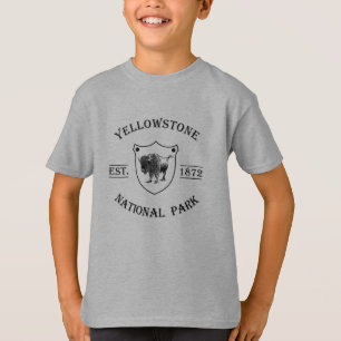 T-shirt Parc national de Yellowstone vintage