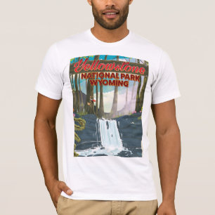 T-shirt Parc national de Yellowstone, Wyoming USA