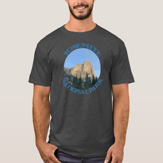 T-shirt Parc national de Yosemite (Devant)
