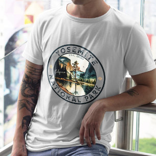 T-shirt Parc national de Yosemite Californie alpinisme