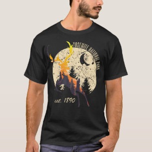 T-shirt Parc national de Yosemite Californie Sierra