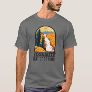 T-shirt Parc national de Yosemite Chutes Chilnualna Califo