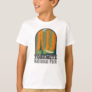T-shirt Parc national de Yosemite Mariposa Grove Californi