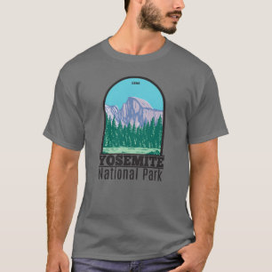 T-shirt Parc national de Yosemite - Moitié Dôme Californ