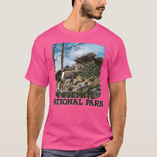 T-shirt Parc national de Yosemite Mouton noir
