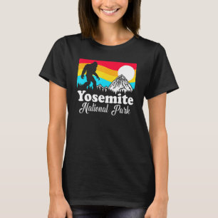 T-shirt Parc national de Yosemite Retro Californie 2