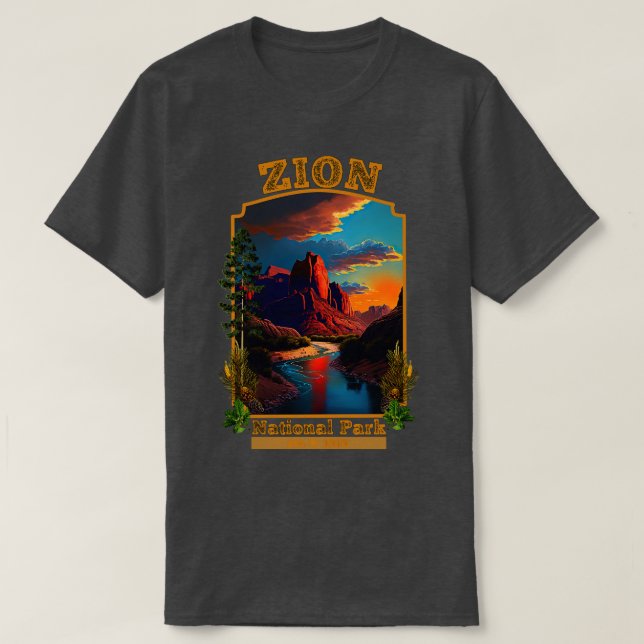 T-shirt Parc national de Zion (Design devant)