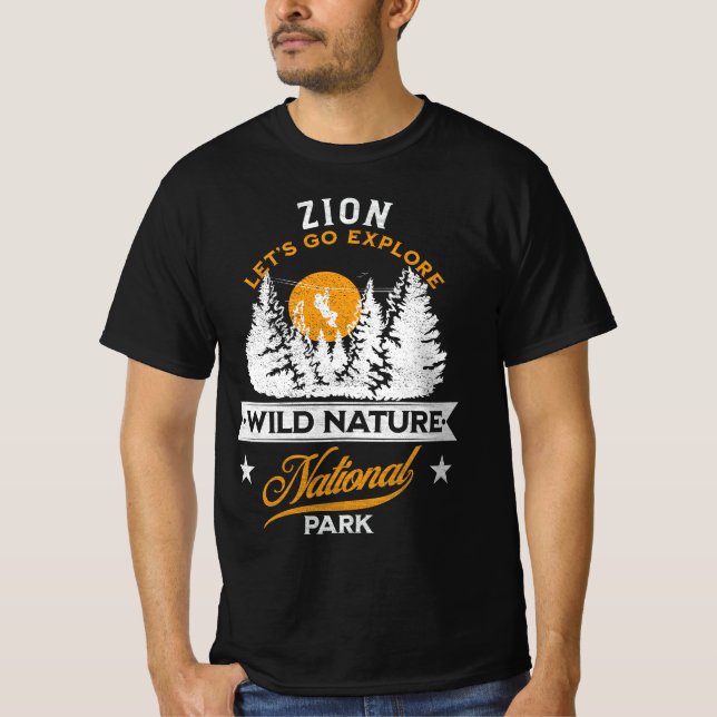 T-shirt Parc national de Zion (Devant)
