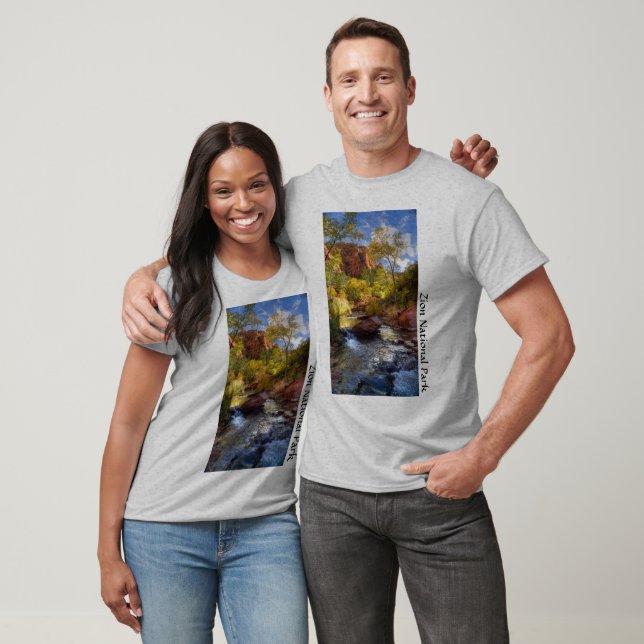 T-shirt Parc national de Zion La Verkin Creek (Unisexe)