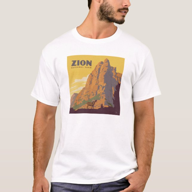 T-shirt Parc national de Zion | Ram (Devant)