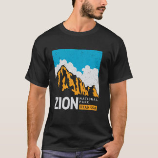 T-shirt Parc national de Zion Utah États-Unis