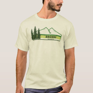 T-shirt Parc national des Arches Grandes vertes
