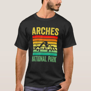 T-shirt Parc national des Arches Moab Utah Retro Sunset So