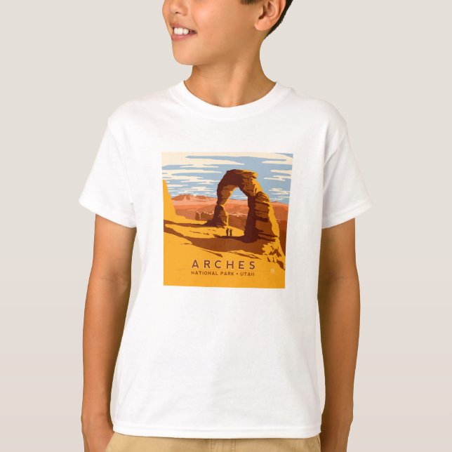 T-shirt Parc national des Arches | Utah (Devant)