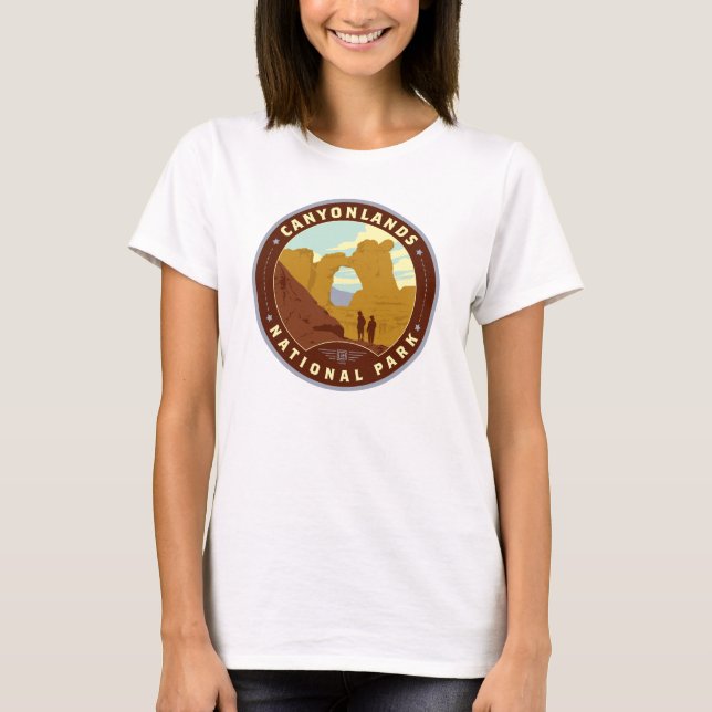 T-shirt Parc national des Canyonlands (Devant)