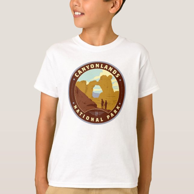 T-shirt Parc national des Canyonlands (Devant)