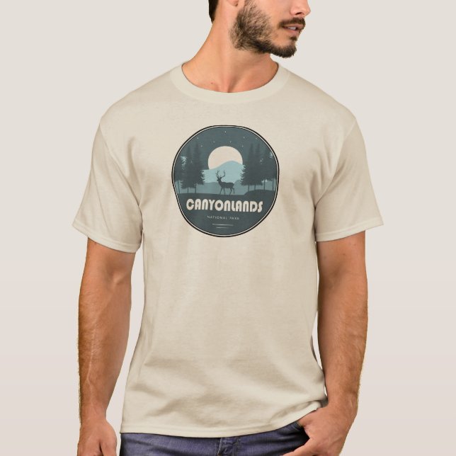 T-shirt Parc national des Canyonlands Deer (Devant)