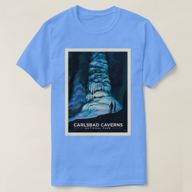 T-shirt Parc national des Cavernes Carlsbad 8 (Design devant)