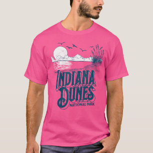 T-shirt Parc National Des Dunes De L'Indiana vintage Retro