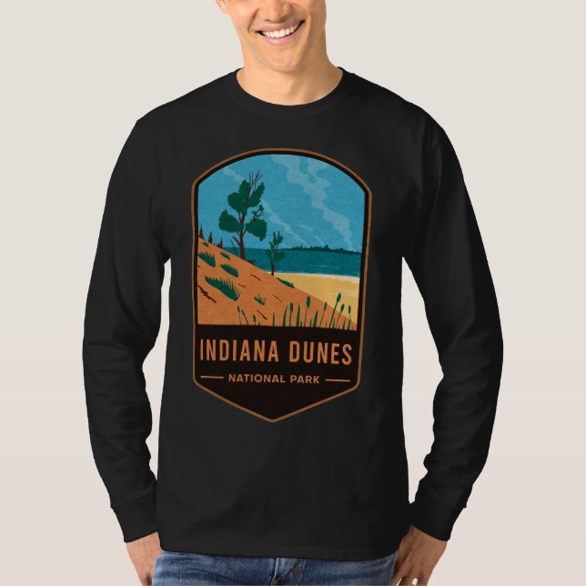 T-shirt Parc national des dunes d'Indiana (Devant)