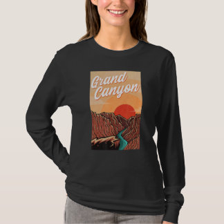 T-shirt Parc national des États-Unis Grand Canyon Voyager 