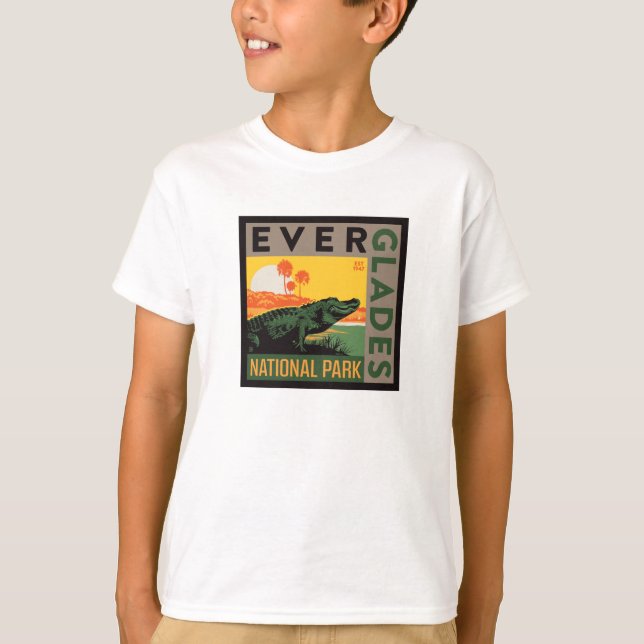 T-shirt Parc national des Everglades | Floride (Devant)