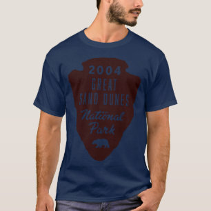 T-shirt Parc national des grandes dunes de sable Bear Arro