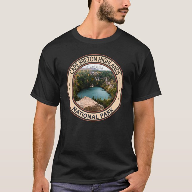 T-shirt Parc national des Hautes-Terres-du-Cap-Breton Circ (Devant)