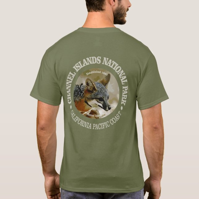 T-shirt Parc national des îles Channel (Dos)