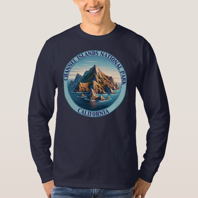 T-shirt Parc national des îles Channel Californie (Devant)