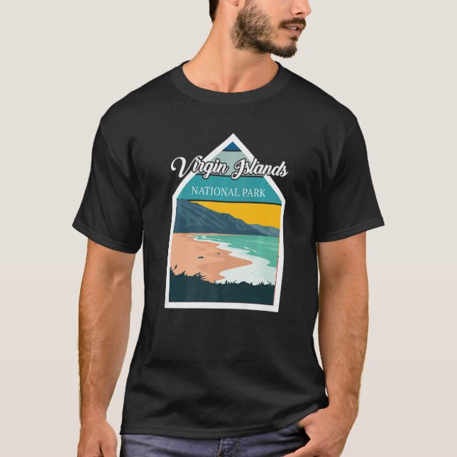 T-shirt Parc national des Îles Vierges St. John Souvenir W (Devant)