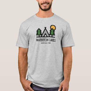 T-shirt Parc national des Lacs-Waterton