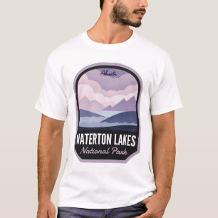 T-shirt Parc national des Lacs-Waterton Alberta
