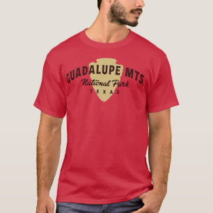 T-shirt Parc national des Montagnes de Guadalupe Texte Arg