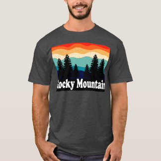 T-shirt Parc national des Rocheuses Colorado