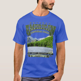 T-shirt Parc national des Rocheuses Colorado
