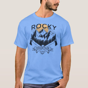 T-shirt Parc national des Rocheuses Colorado Randonnée ext