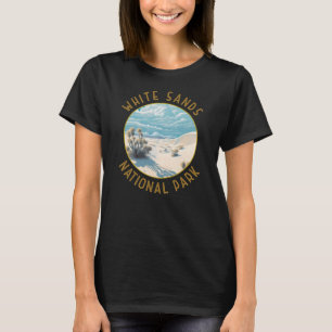 T-shirt Parc national des Sables Blancs Cercle en détresse